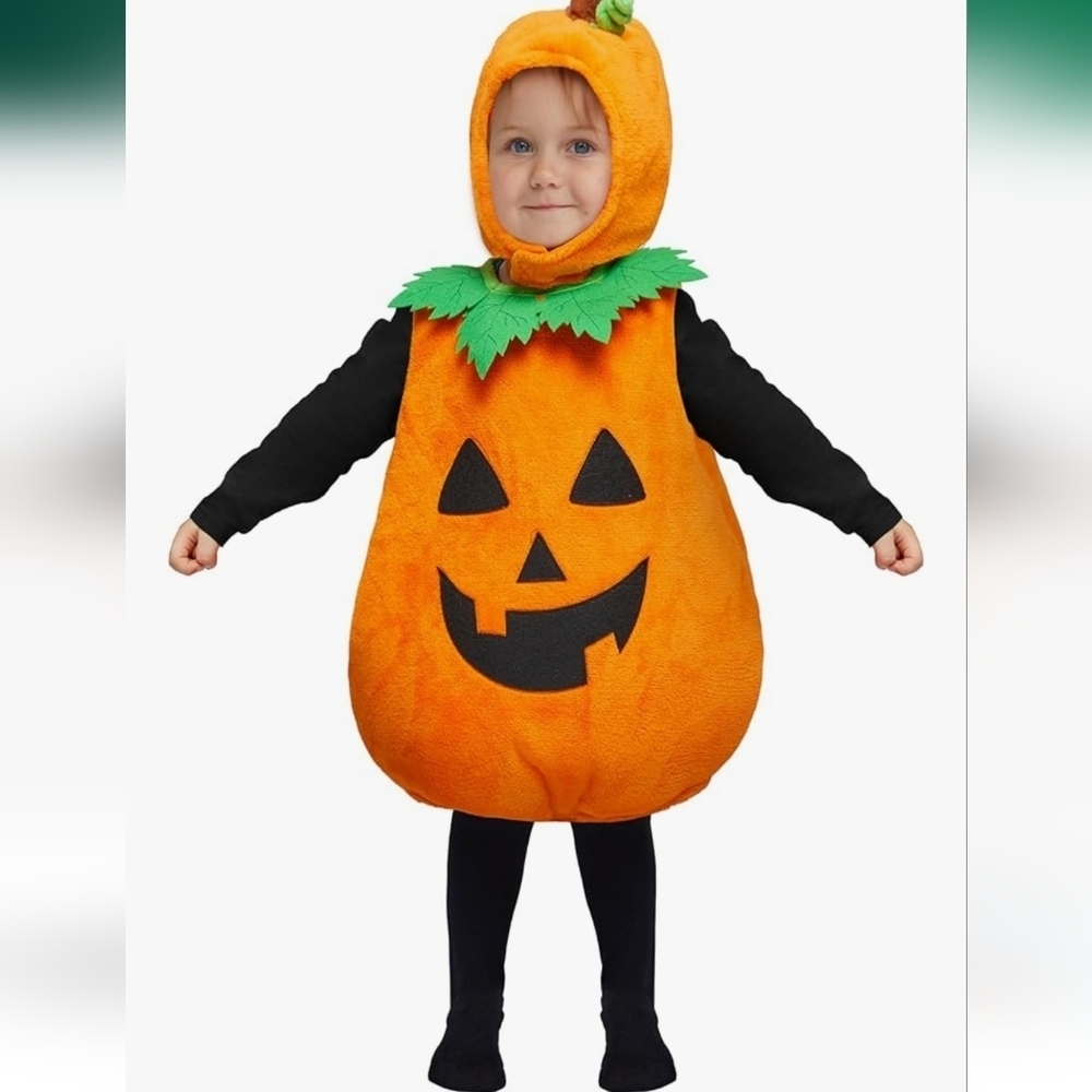 Spooktacular Creations Pumpkin Baby Costume Size 12-18 Months New